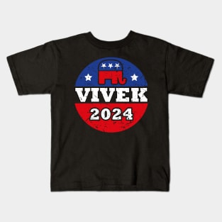 Vivek Ramaswamy 2024 - A New Wave in Presidential Politics Kids T-Shirt